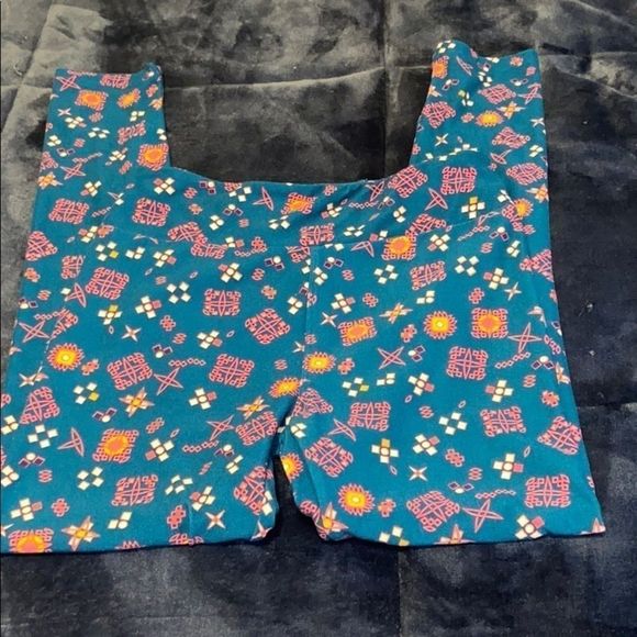 LuLaRoe Green/Pink 2/$25 - Picture 2 of 5